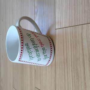 Papel Mug Slants New Year Message Coffee Mug